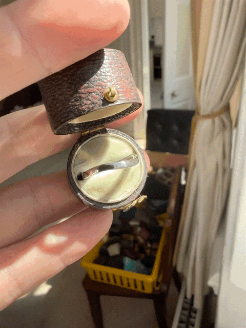 Platinum Curved Band