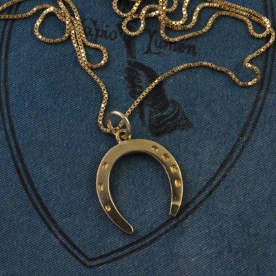 9ct Gold Horseshoe Pendant 9ct Gold Horseshoe Pendant