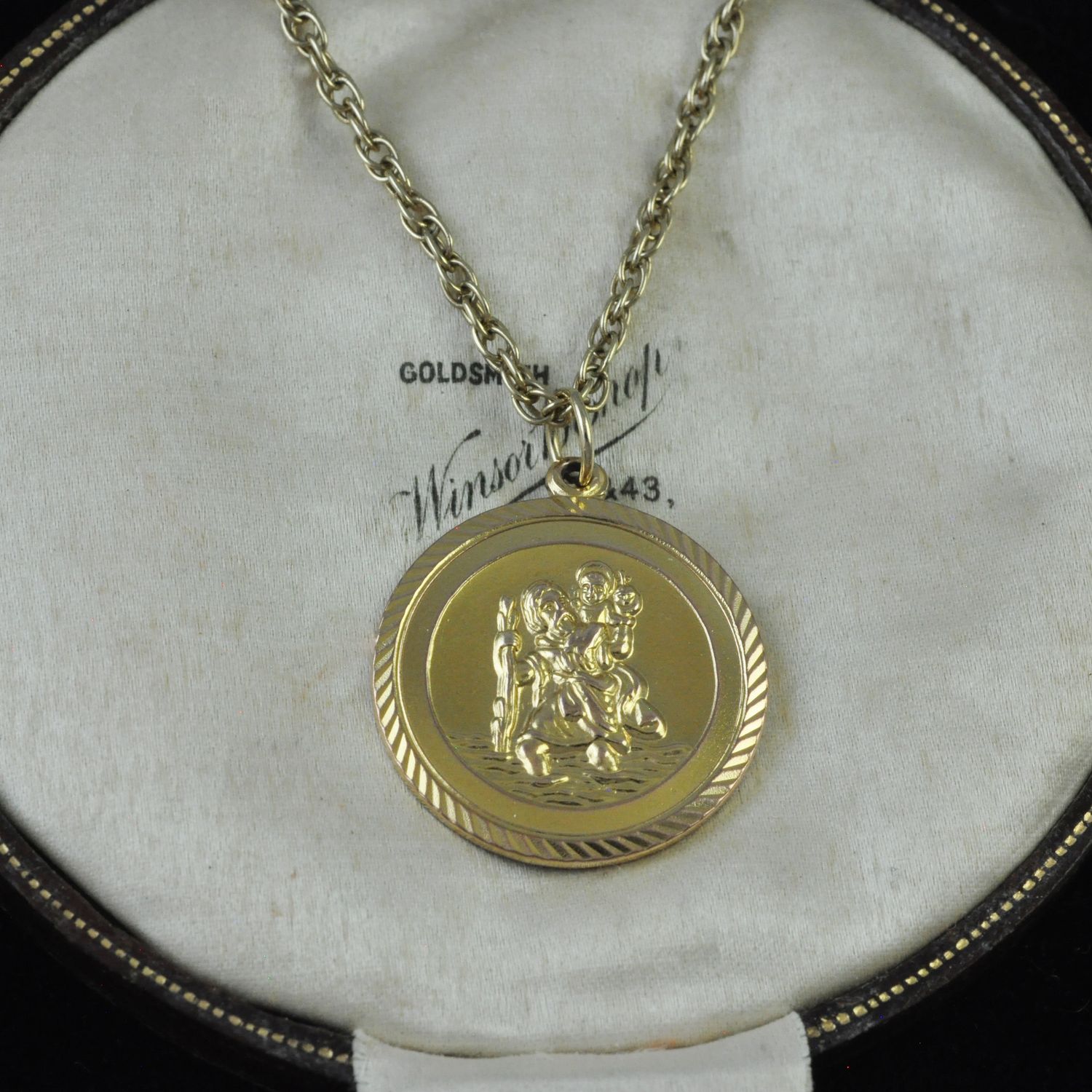 9ct Large St Christopher