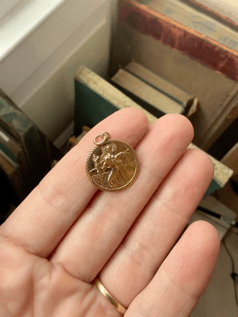 1980s St Christopher Pendant
