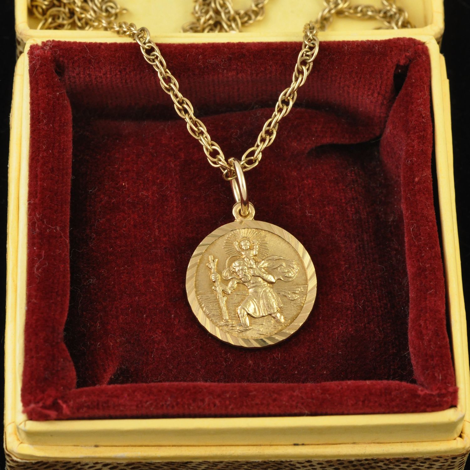 9ct Gold St Christopher