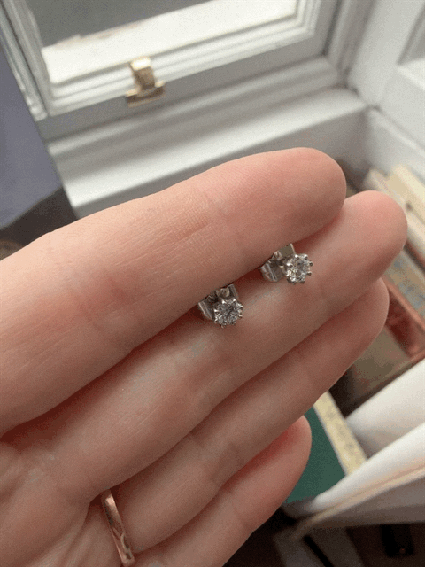 Platinum Diamond Studs