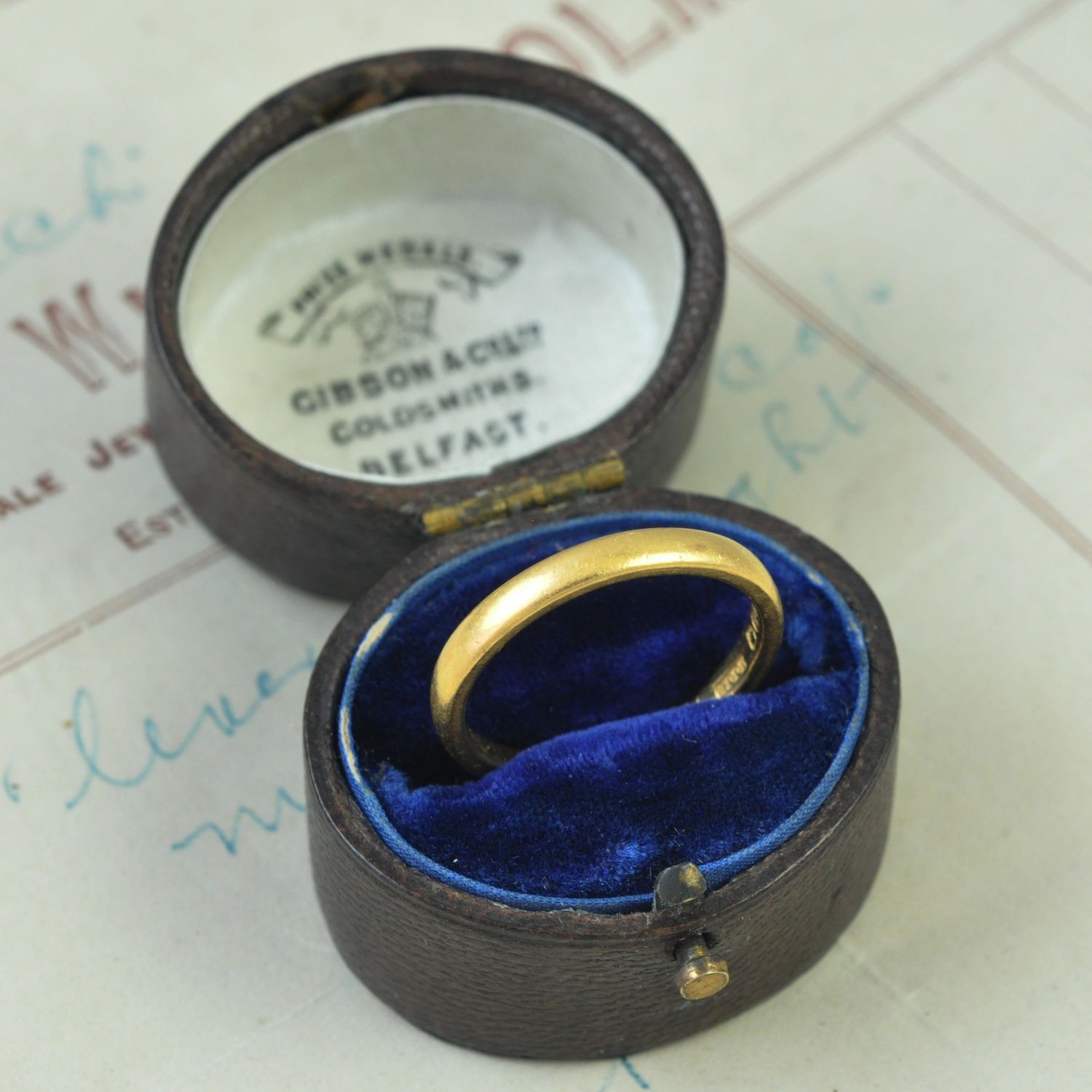 Antique 22ct Wedding band Antique 22ct Wedding band