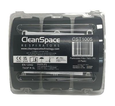 CleanSpace CST1005 Particulate Filter – TM3 P3 Filter (3 Pack)