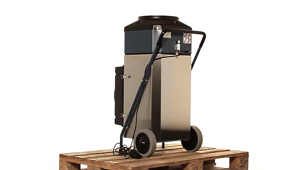 DC Aircube 2000 High Performance Mobile Dust Extraction with HEPA Filtration