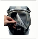 Full Face Mask Tinted Tear Off Visor Anti-Scratch Protectors (Pk 10)