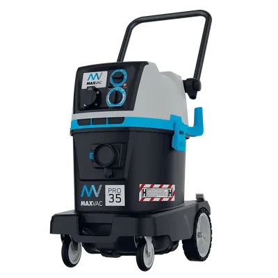 MAXVAC PRO35 H Class Dust Extractor, 35L, Silent Filter Clean, 2200W PTO Wet and Dry MAXVAC PRO35 H Class Dust Extractor, 35L, Silent Filter Clean, 2200W PTO Wet and Dry
