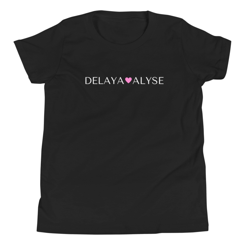 Delaya Alyse Logo T-Shirt(Black or White)