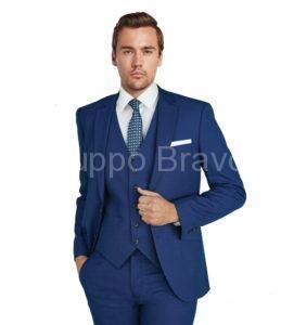 G79616-1 Euro Slim+Vest Suit