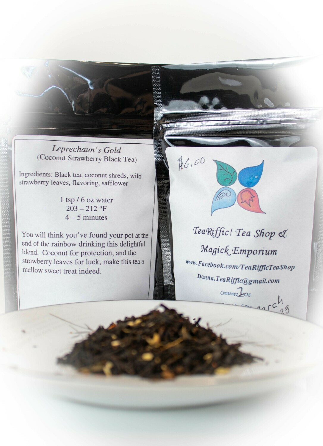 Leprechaun’s Gold (Coconut Strawberry Black Tea)