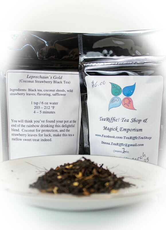 Leprechaun’s Gold (Coconut Strawberry Black Tea)
