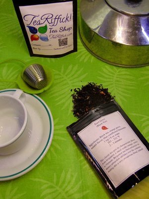 Earl Grey (Bergamot-flavored, Black tea)