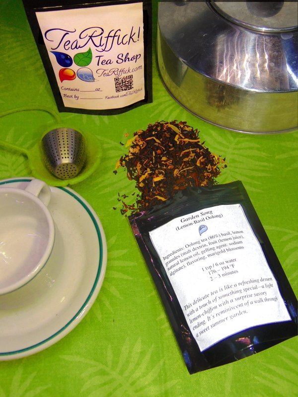 Garden Song (Lemon Basil Oolong Tea)