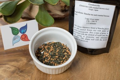 Genmaicha  (Organic Japanese Green Tea with Roasted Rice)