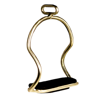 Top Reiter Safety Stirrups - Brass