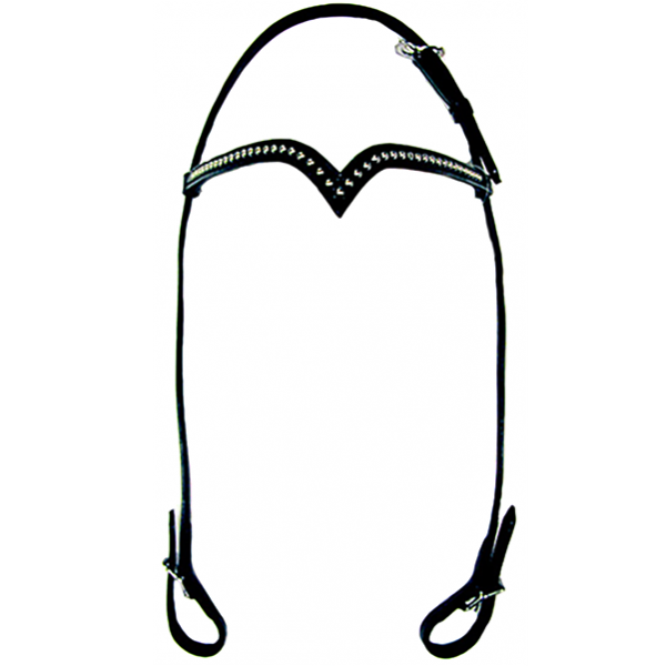 Astund Silver Stud Headstall