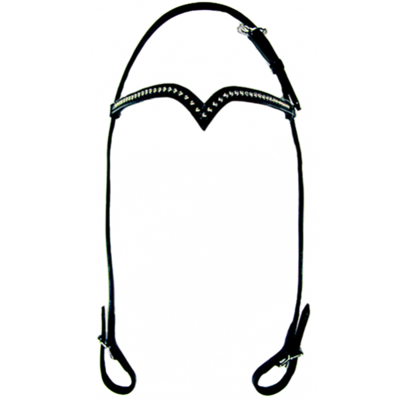 Astund Silver Stud Headstall