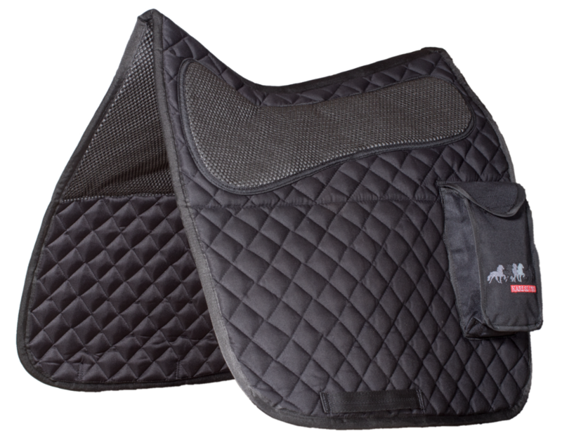 Karlslund Anti-Slip Saddle Pad w/Pockets