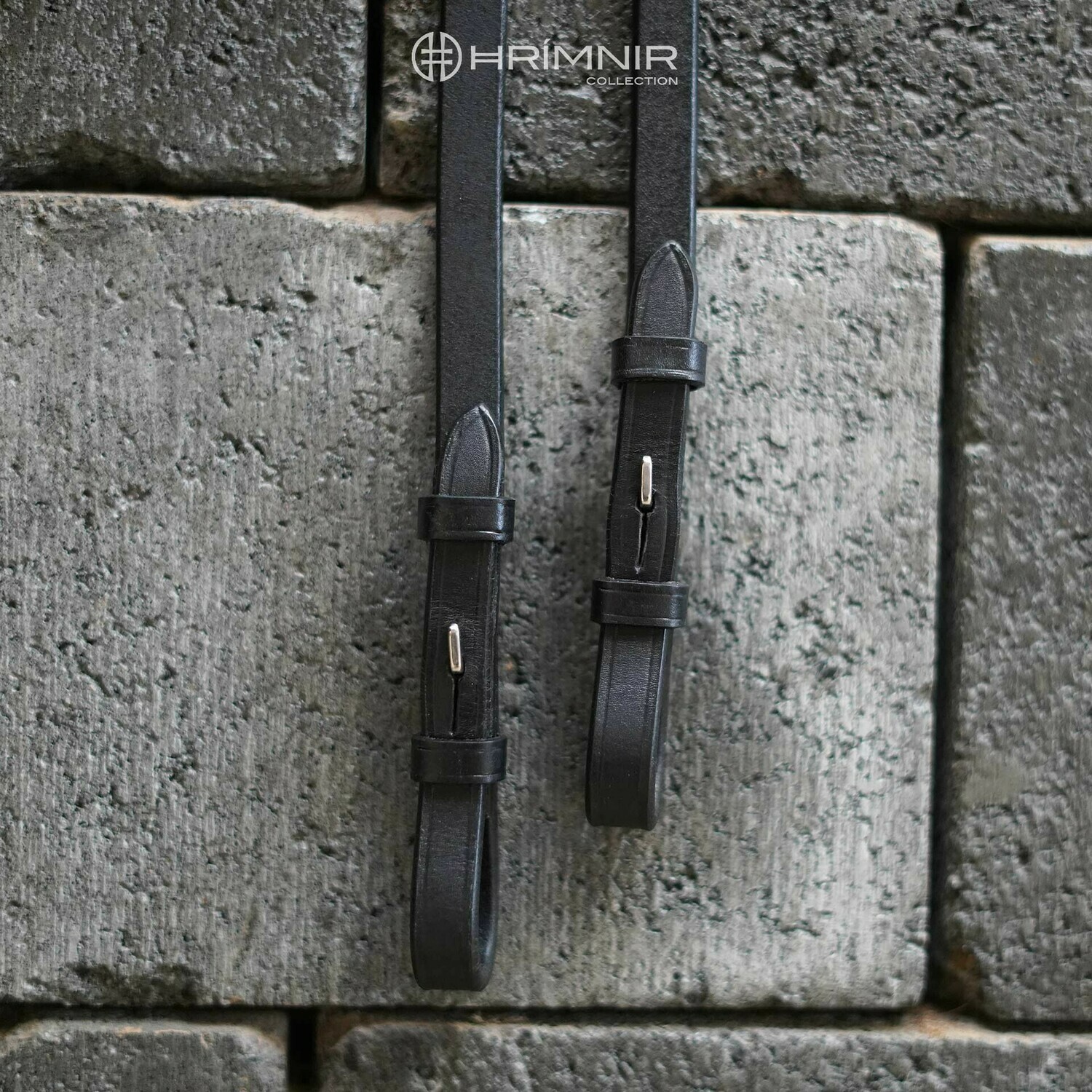 Hrimnir - Leather Reins w/Stops - Buckles