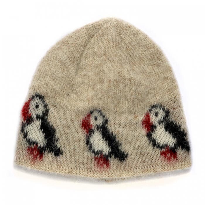 Lundi Hat - Puffins Beige