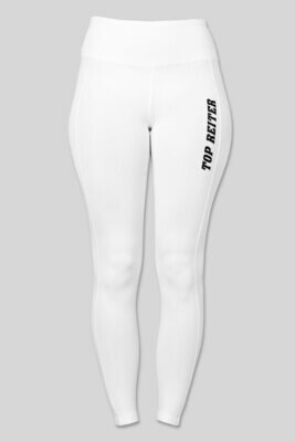 Top Reiter - BODYSHAPE Riding Leggings White