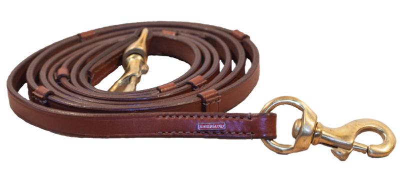 Karlslund - Leather Reins w/Stops