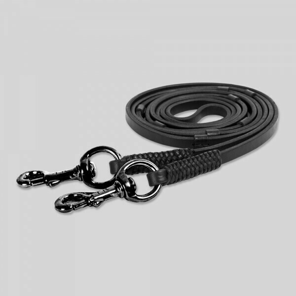 Top Reiter - Thin Leather Reins w/Stops DER FEINE