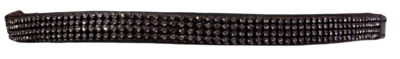 Karlslund Kombi Browband 4 Rows Crystals