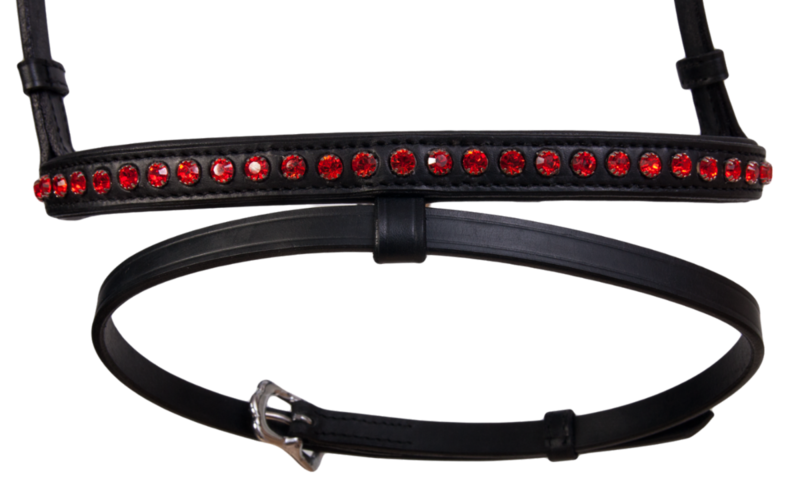 Karlslund Kombi Flash Noseband 1 Row Crystals