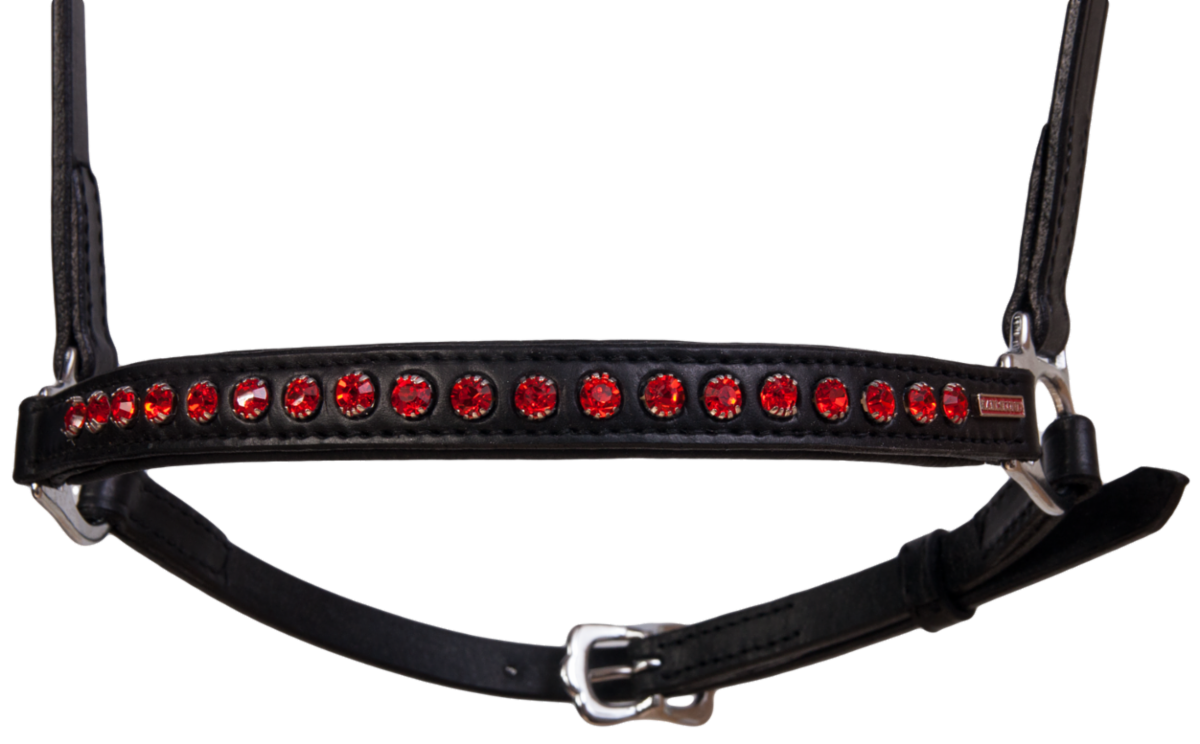 Karlslund Kombi Drop Noseband 1 Row Crystals