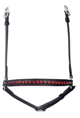 Karlslund Kombi Drop Noseband 1 Row Crystals