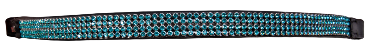 Karlslund Kombi Browband 4 Rows Crystals