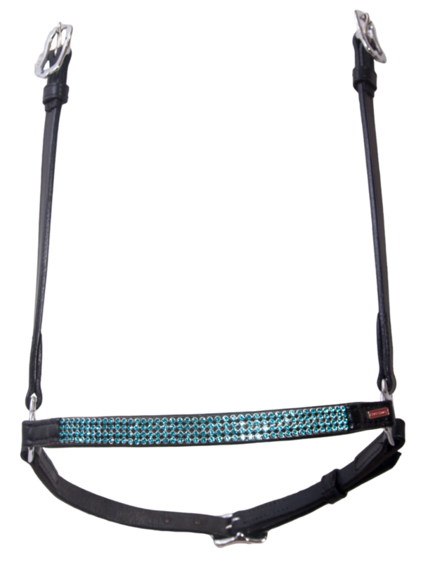 Karlslund Kombi Drop Noseband 4 Rows Crystals