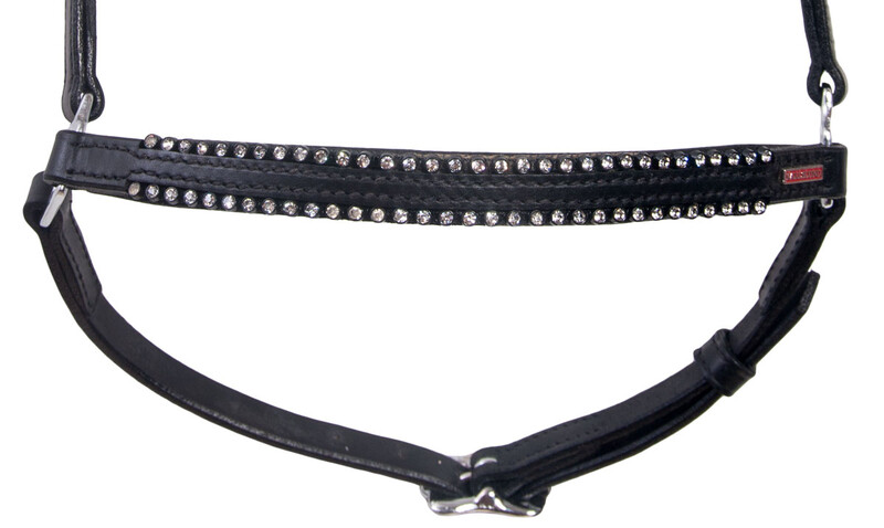 Karlslund Kombi Drop Noseband w/Small Crystals