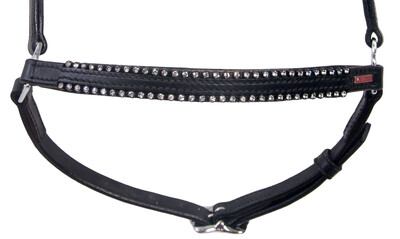 Karlslund Kombi Drop Noseband w/Small Crystals