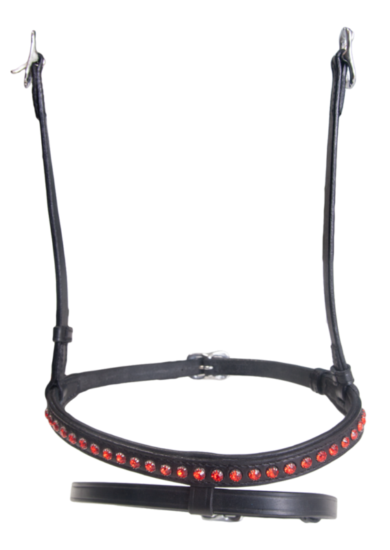 Karlslund Kombi Flash Noseband 1 Row Crystals