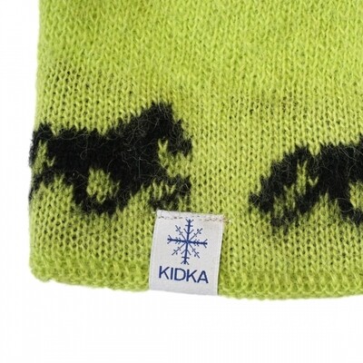 Fákur Hat - Horses Neon Green