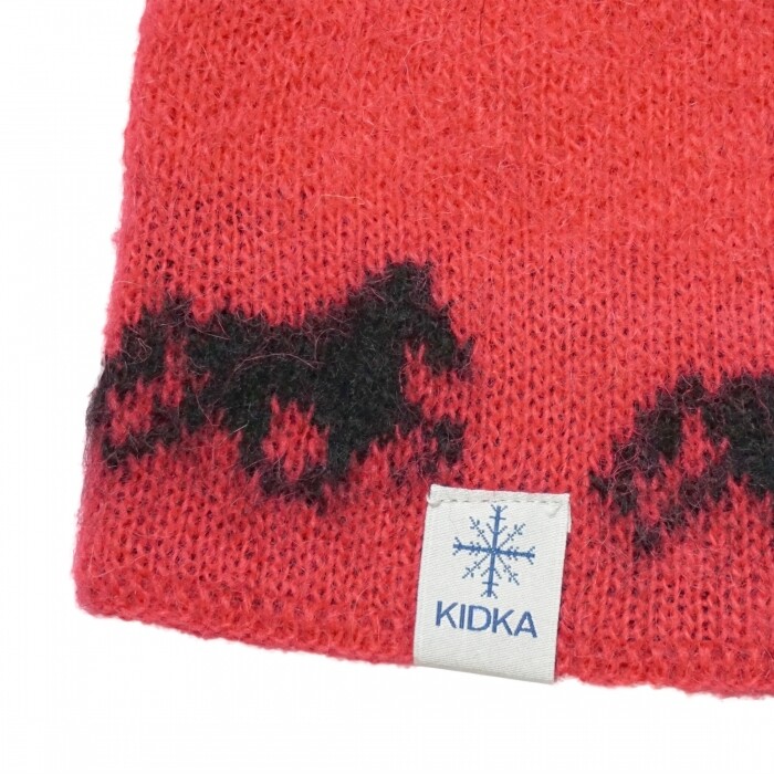 Fákur Hat - Horses Scarlet Red