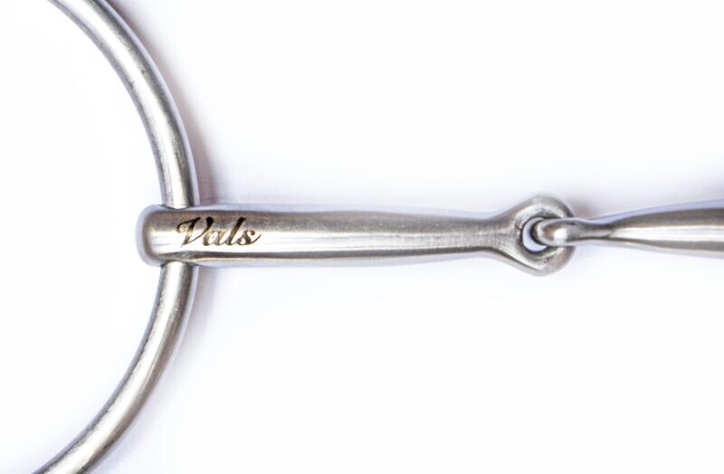 Vals - Single Broken, Stainless Steel, Lock Up, Large Rings