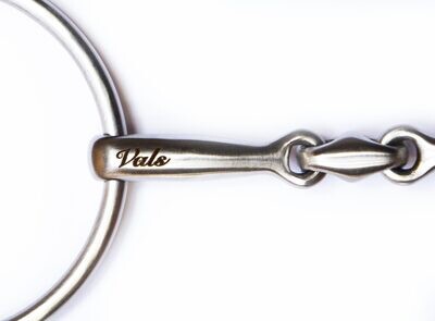 Vals - Dbl Jointed, Stainless Steel, Lock Up, Large Rings