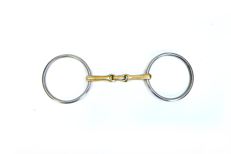 Vals - Dbl Jointed, Brass, Large Rings