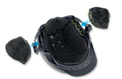 Casco Winterset Ear Pads Mistrall-2