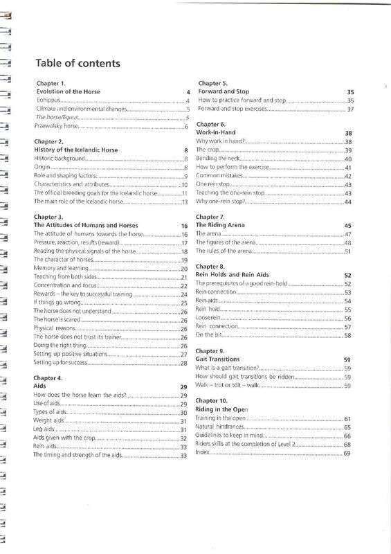 Icelandic Riding Levels 2
