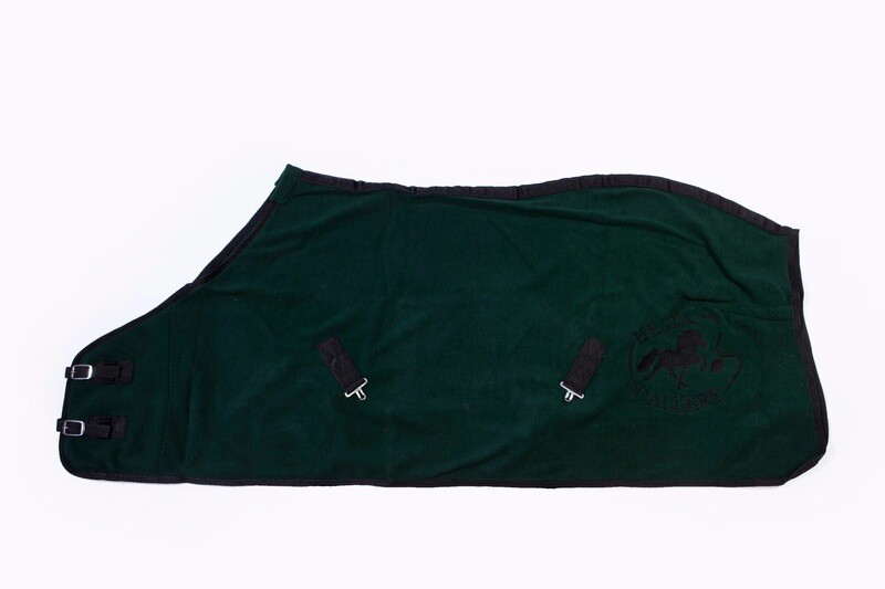 Hestagallery Fleece Rug - Green