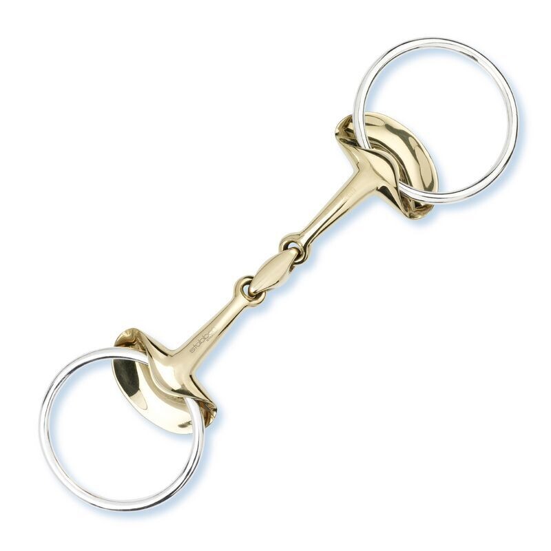 Stübben - Golden Wings Snaffle Dbl Jointed