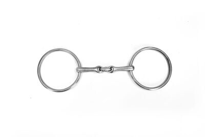 Vals - Dbl Jointed, Stainless Steel , Large Rings
