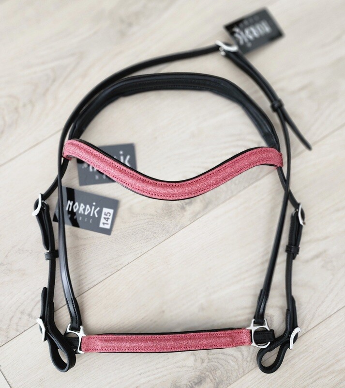 Nordic Horse Bridle Light Pink Glitter Nordic Horse Bridle Light Pink Glitter