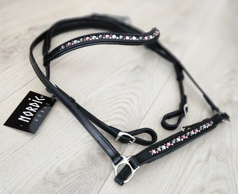 Nordic Horse Bridle Colour Mix Pink Nordic Horse Bridle Colour Mix Pink