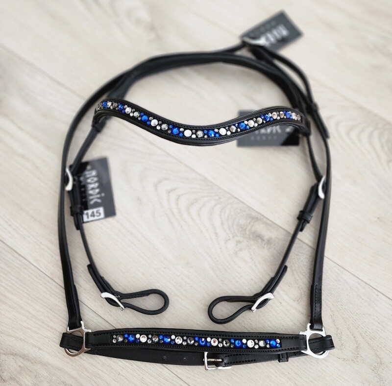 Nordic Horse Bridle Colour Mix Blue