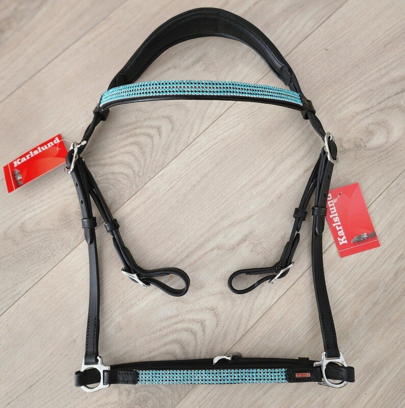 Karlslund Kombi Bridle Aqua